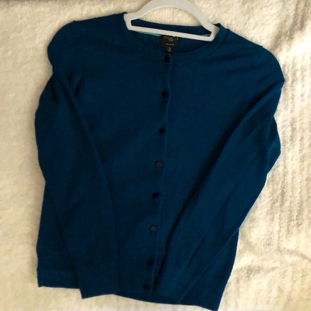 Talbots Pima cotton cardigan